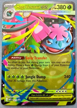 Mega Venusaur EX #013 - NM - Pokemon TCG - MEP: Mega Evolution Promo Holo - Image 1