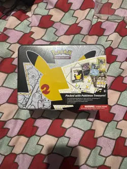 Pokemon Celebrations Collectors Chest Lunch Box (25th Anniversary) New Sealed - Image 1