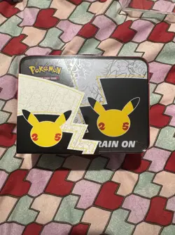 Pokemon Celebrations Collectors Chest Lunch Box (25th Anniversary) New Sealed - Image 3
