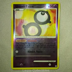 Pokemon Diamond & Pearl 66/130 Unown [B] - Reverse Holo Uncommon - HP - Image 3