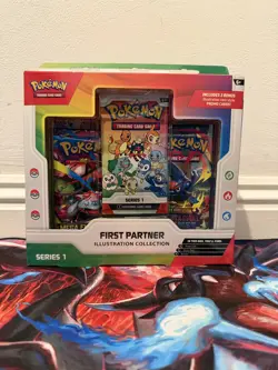 Pokemon TCG Sealed First Partner Illustration Collection Series 1 - Image 1