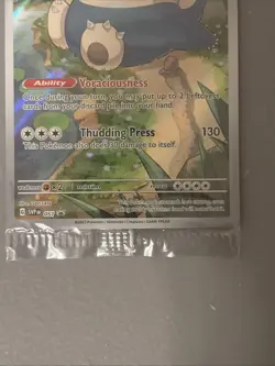 Pokemon TCG Snorlax #051 Promo Scarlet & Violet 151 Factory Sealed - Image 2