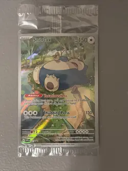 Pokemon TCG Snorlax #051 Promo Scarlet & Violet 151 Factory Sealed - Image 3