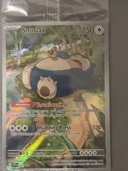 Pokemon TCG Snorlax #051 Promo Scarlet & Violet 151 Factory Sealed - Image 4