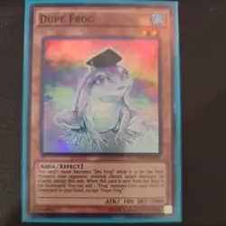 Yugioh - Dupe Frog OP03-EN005 Super Rare Unlimited Ed NM - Image 1