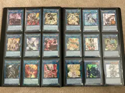 Yugioh Staples Binder Collection w/ Hand Traps, Xyz, Link, Synchro and more - Image 3