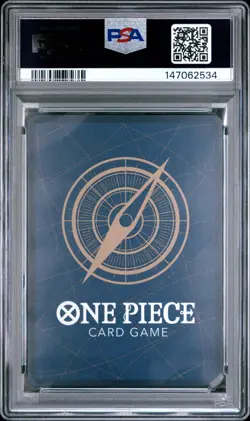 2025 ONE PIECE OP07-073 BANDAI CARD GAMES FEST 25-26 MONKEY D LUFFY PROMO PSA 10 - Image 2