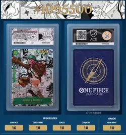 One Piece CCG Jewelry Bonney MANGA OP12-118 SEC Parallel - ACE 10 PERFECT SUBS - Image 5