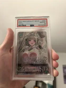 2025 UNION ARENA UE14BT/NIK GODDESS OF VICTORY: NIKKE 1 STAR #081 SODA PSA 10 - Image 1