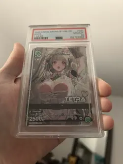 2025 UNION ARENA UE14BT/NIK GODDESS OF VICTORY: NIKKE 1 STAR #081 SODA PSA 10 - Image 2