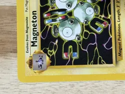 Original 1999 Pokemon TCG Fossil Card Magneton 26/62 Non-Holo Rare Nm/Mint - Image 2
