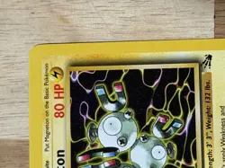Original 1999 Pokemon TCG Fossil Card Magneton 26/62 Non-Holo Rare Nm/Mint - Image 3