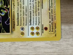 Original 1999 Pokemon TCG Fossil Card Magneton 26/62 Non-Holo Rare Nm/Mint - Image 5