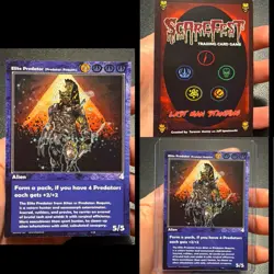 Official Scarefest TCG Trading Card Game Elite Predator (Predator: Requiem) 2025 - Image 1