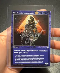 Official Scarefest TCG Trading Card Game Elite Predator (Predator: Requiem) 2025 - Image 4