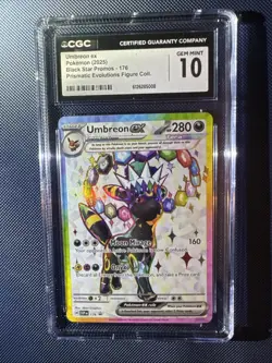 Umbreon ex SVP176 Sv: Scarlet & Violet Promo Cards Holo CGC 10 - Image 1