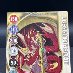 Under Current 9/48q BA591-GA-SM-GB Gold Gate Bakugan Battle Brawlers Card - Image 3