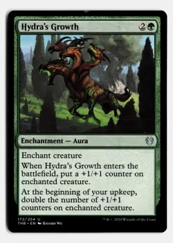 Hydra's Growth Theros Beyond Death 172 U LP Magic the Gathering - Image 1