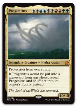 Progenitus #244 (NM) Foundations FDN Magic MTG - Image 1