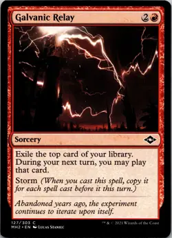Galvanic Relay 127 Common Modern Horizons 2 Magic: The Gathering Near Mint - Image 1