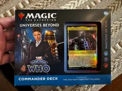 MTG Doctor Who Universes Beyond Commander Deck Set of 4 Sealed Magic - Image 3