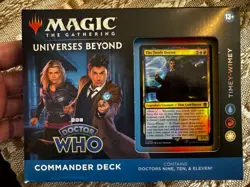 MTG Doctor Who Universes Beyond Commander Deck Set of 4 Sealed Magic - Image 5
