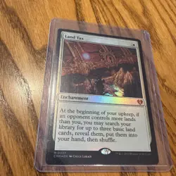 Land Tax Commander Masters Foil MTG - Image 1