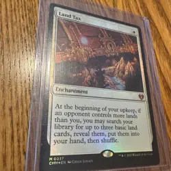 Land Tax Commander Masters Foil MTG - Image 3