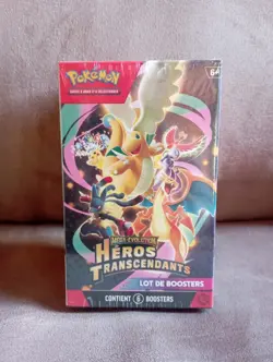 Pokemon Bundle ME2.5 Mega-Evolution Heros Transcendants lot de 6 Boosters FR - Image 1