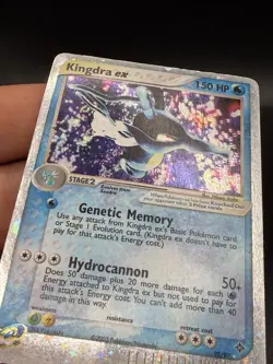 Pokemon TCG EX Dragon 92/97 Kingdra ex Ultra Rare DMG GQ3 - Image 2