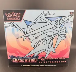 Chaos Rising Pokemon center ETB Slight Tear In Seal - Image 1