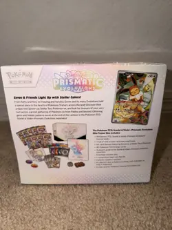 Pokemon TCG Prismatic Evolutions Elite Trainer Box – (Damaged/Torn Seal) - Image 3