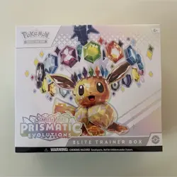 Pokemon TCG Scarlet & Violet Prismatic Evolutions Elite Trainer Box SEALED - Image 1