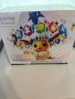Pokemon Scarlet and Violet SV8.5 Prismatic Evolutions Elite Trainer Box - Image 1