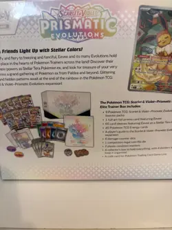 Pokemon Scarlet and Violet SV8.5 Prismatic Evolutions Elite Trainer Box - Image 3