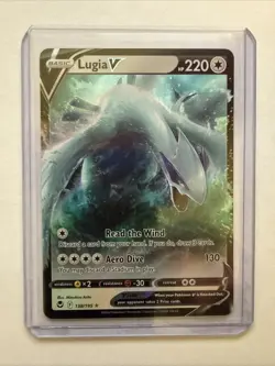 Pokemon TCG Lugia V 138/195 Silver Tempest - Image 3