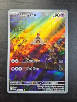 Sandygast 214/193- Pokemon Paldea Evolved Illustration Rare - Image 1