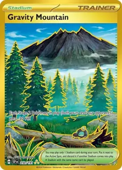 NM-Mint Gravity Mountain - 250/191 - Hyper Rare Pokemon Surging Sparks - Image 1