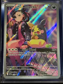 Marnie's Morpeko SVP 206 Pokemon Promo H NM - Image 1