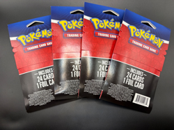 Lot of 4 Sealed Pokemon Trading Card Game Blister Packs - 100 Cards Total - Image 2