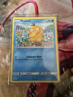 Pokemon Psyduck TCG #2/12 McDonald's Confetti Holo Promo 2018 MP - Image 1