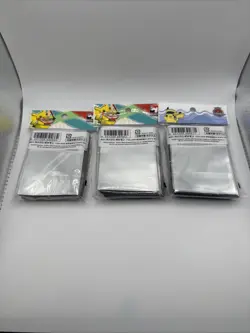 Pokemon World Championships 2023 Yokohama Japan Set Of 3 Sleeves Sealed - Image 2