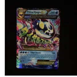 Pokemon Primal Kyogre EX 55/160 XY Primal Clash Full Art Holo Ultra Rare - Image 1