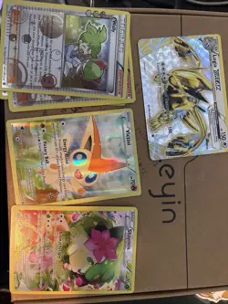 Pokemon TCG Holo/Foil Shining Lot Lugia BREAK, Victini, Shaymin, Vulpix - Image 1