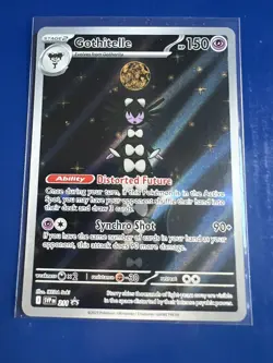 Pokemon TCG Gothitelle SVP 211 Full Art Black Star Promo NM Condition - Image 1