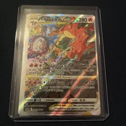 Charizard VSTAR SWSH262 – NM – Miscut / OC Error + Alignment Dot – Pokemon Promo - Image 2