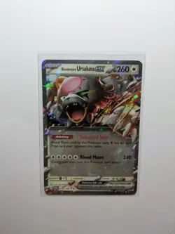 Bloodmoon Ursaluna ex 141/167 Double Rare Twilight Masquerade Pokemon NM - Image 1