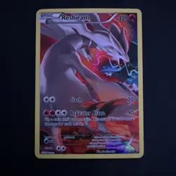 Reshiram 2015 Pokemon XY Black Star Promo #XY74 * Light Play - Image 1
