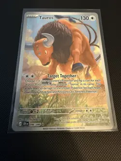 Pokemon TCG Taurus Chaos Rising Illustration Rare Holo 096/086 NEAR MINT - Image 1