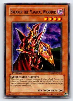 Breaker the Magical Warrior SDSC-EN011 Structure Deck: Spellcaster's Command - Image 1